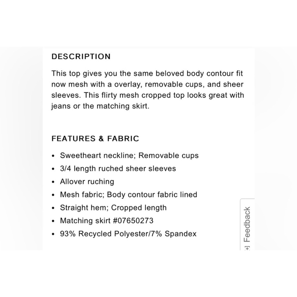 Express Body Contour Mesh Ruched Top - Picture 6 of 7
